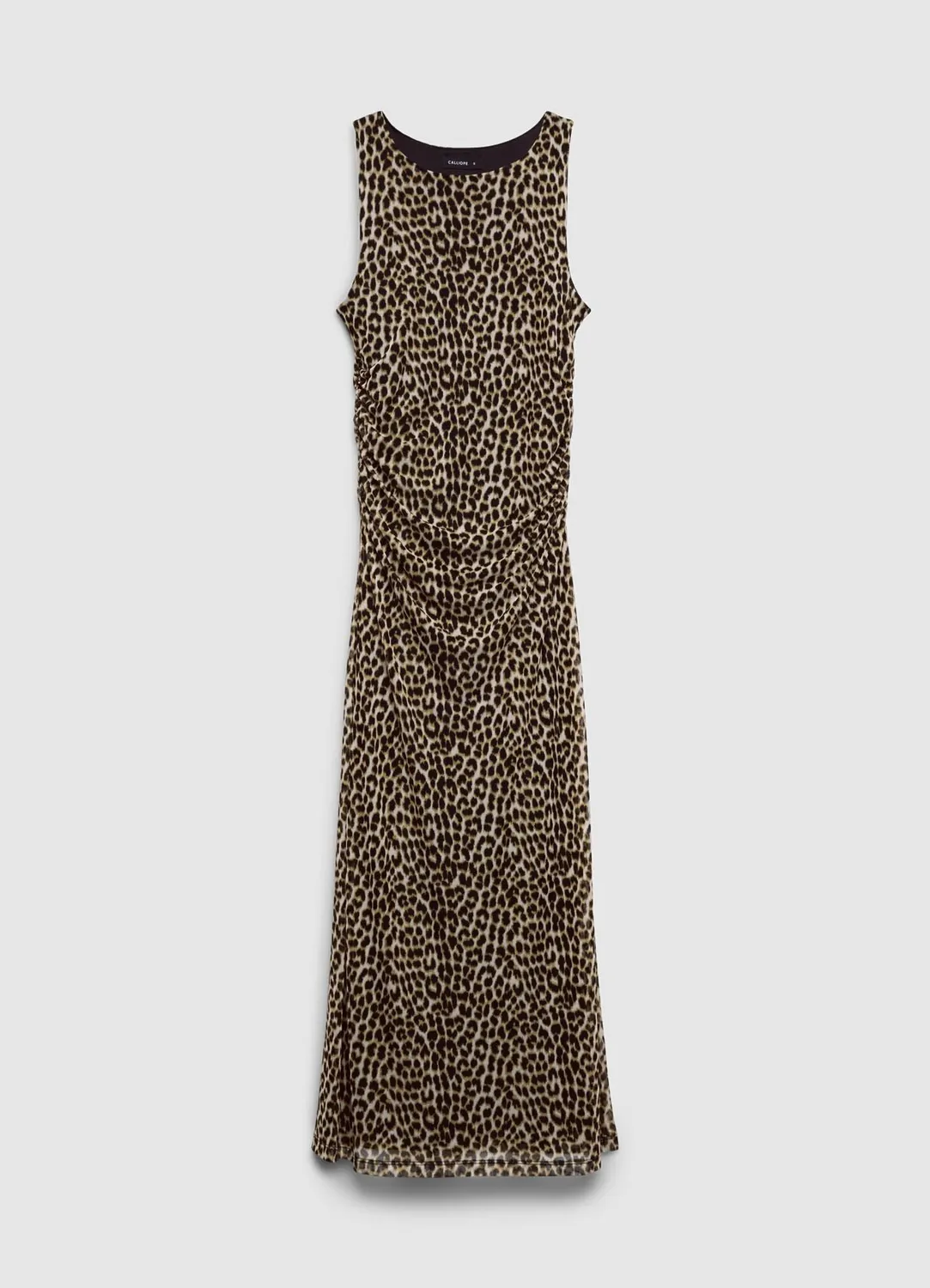 Calliope Atelier Abito tulle animalier robe soirée midi