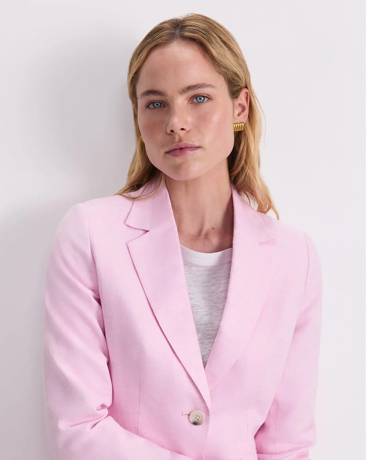 Sportscraft Freya blazer lin femme court