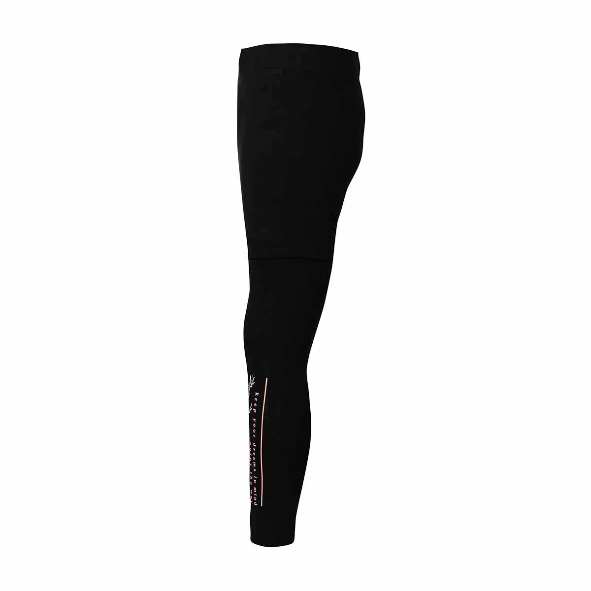 Robe di Kappa Brook Legging noir fille coton