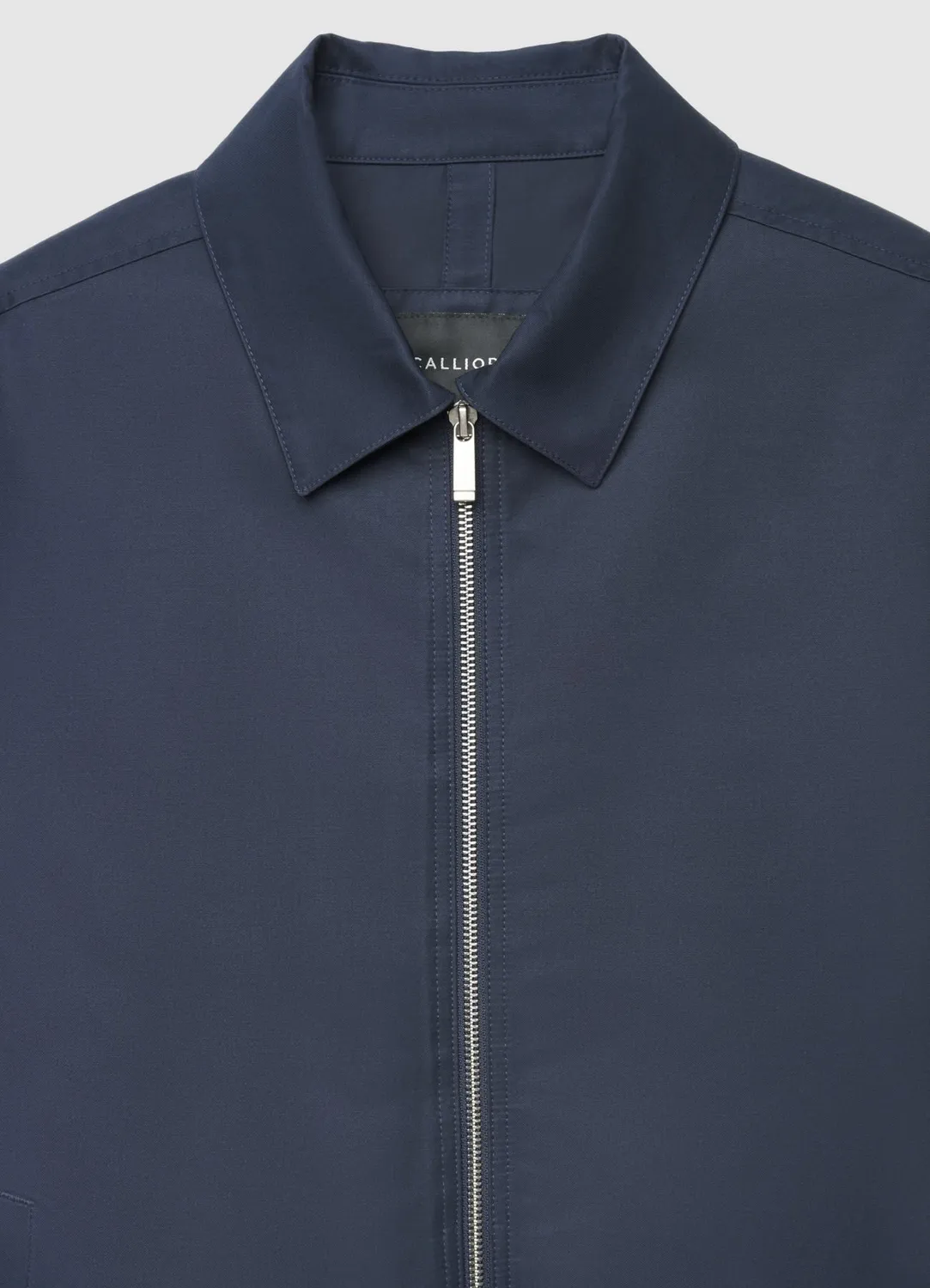 Calliope blouson bomber zip homme uni