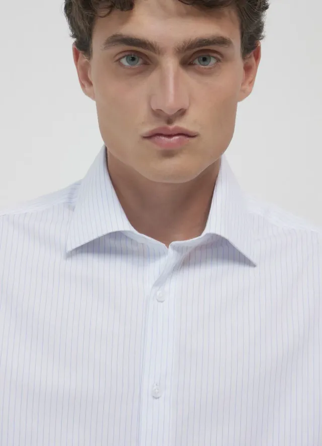 Calliope chemise rayée homme manches longues