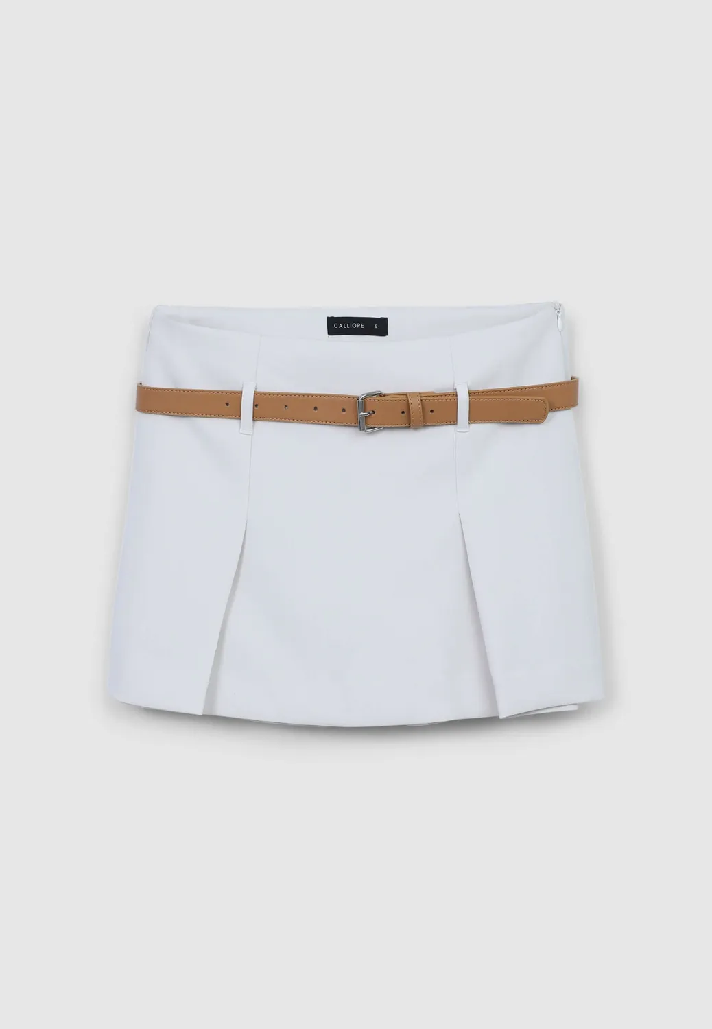 Calliope jupe-short à ceinture femme coupe regular