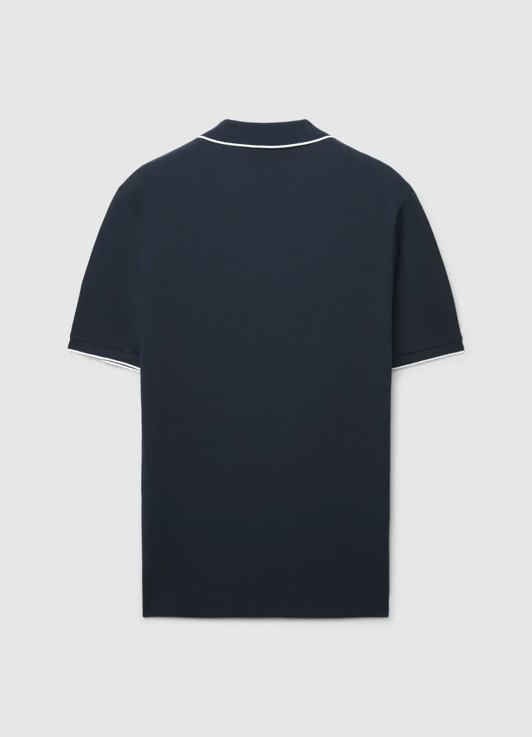 Calliope polo piquet homme taille L col contrasté