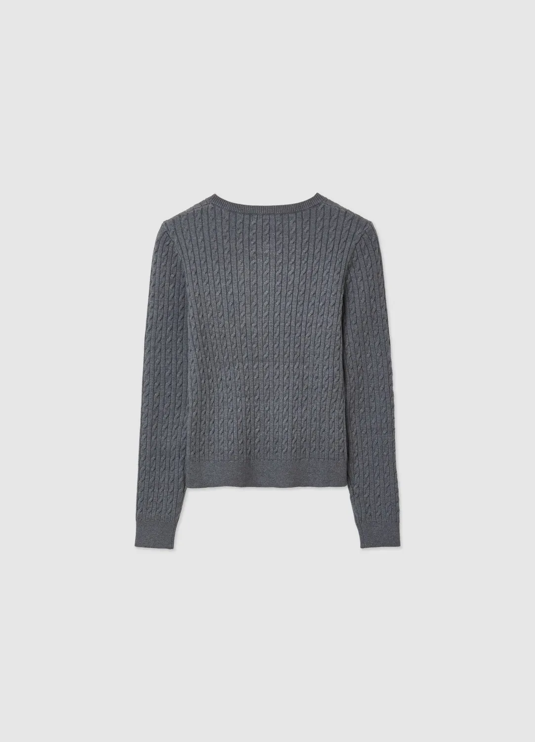 Calliope cardigan torsades femme col rond boutons