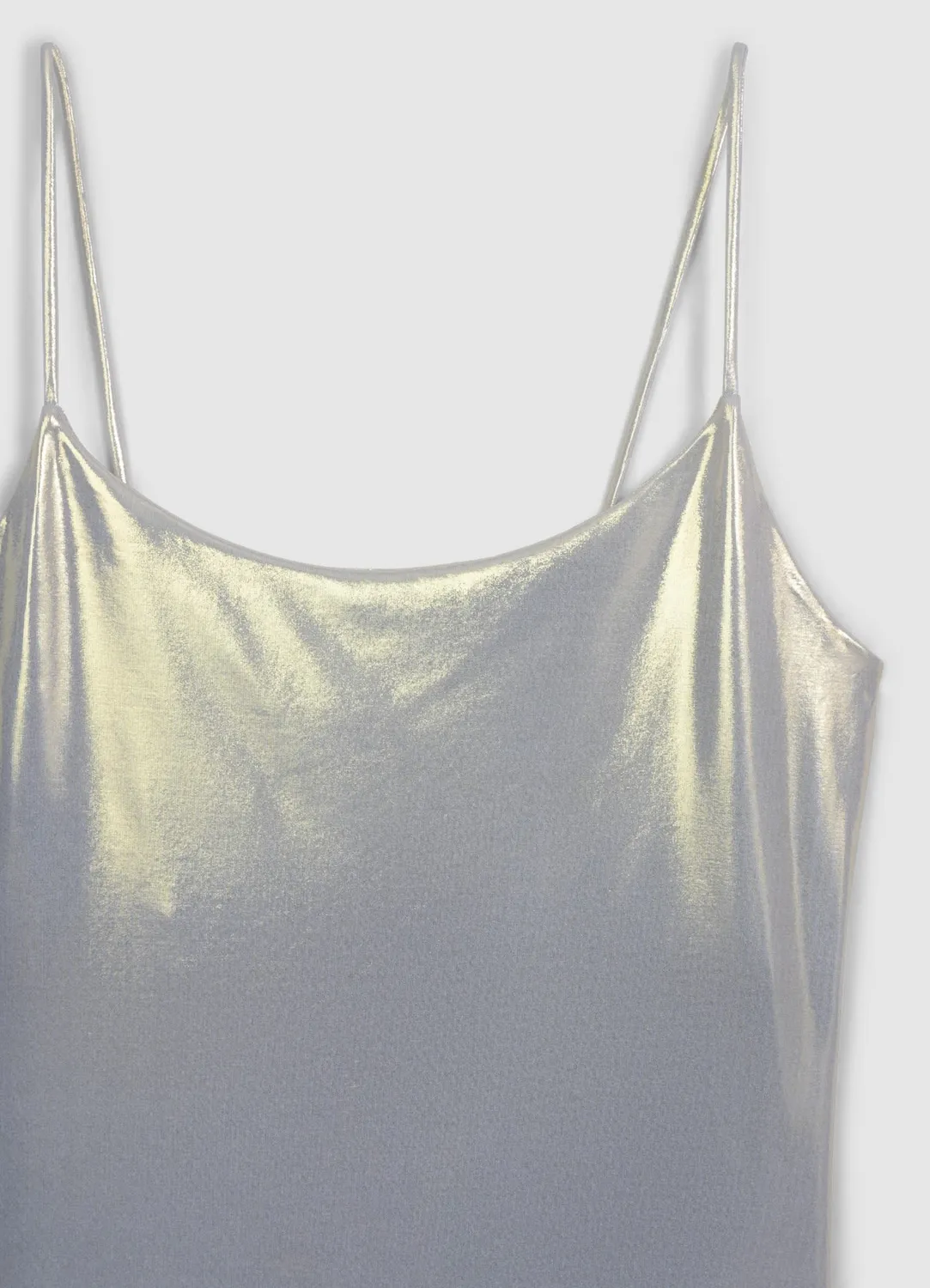 Calliope Body enduit brillant body femme bretelles
