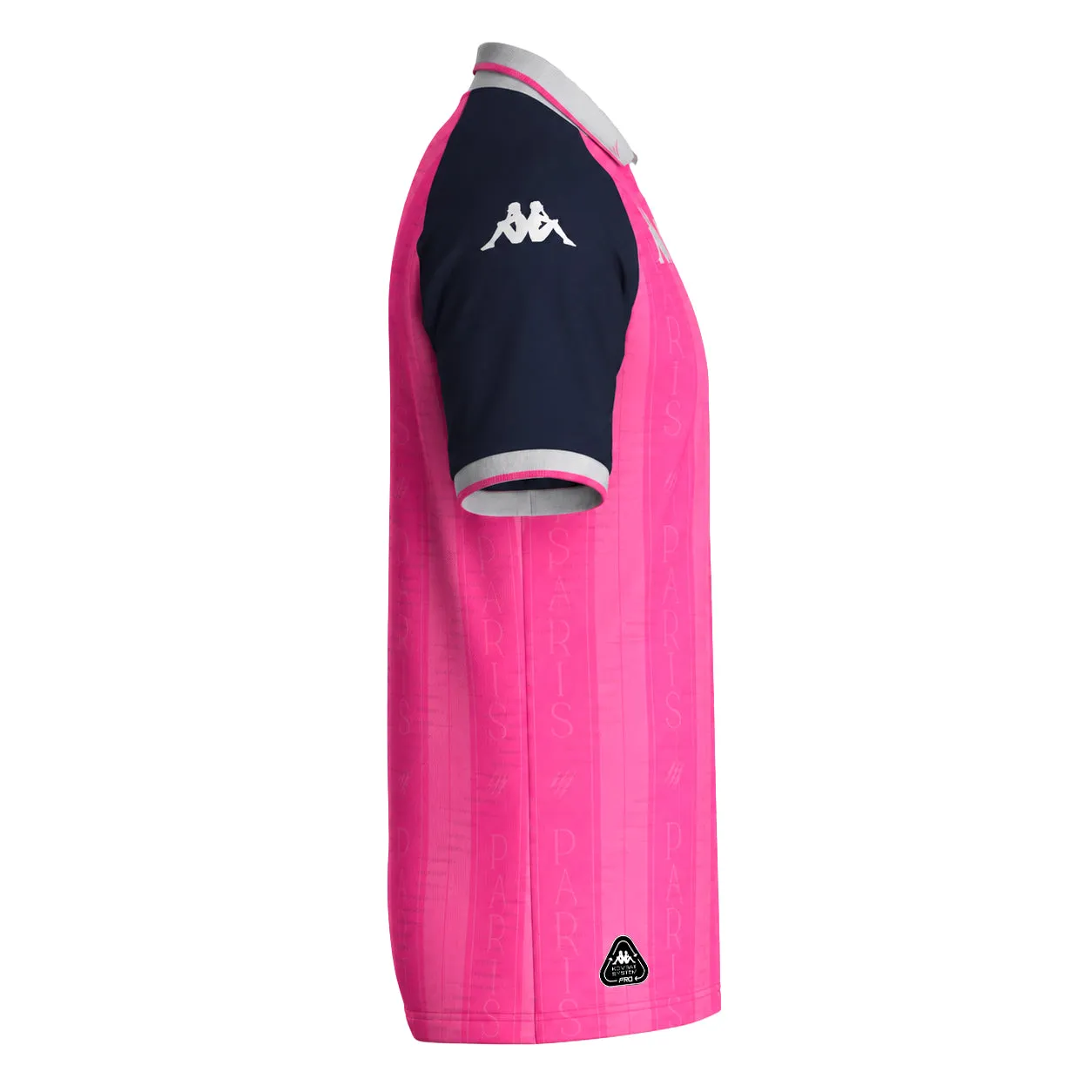Robe di Kappa Kombat Pro Home Stade Français Paris 26/27 maillot rose