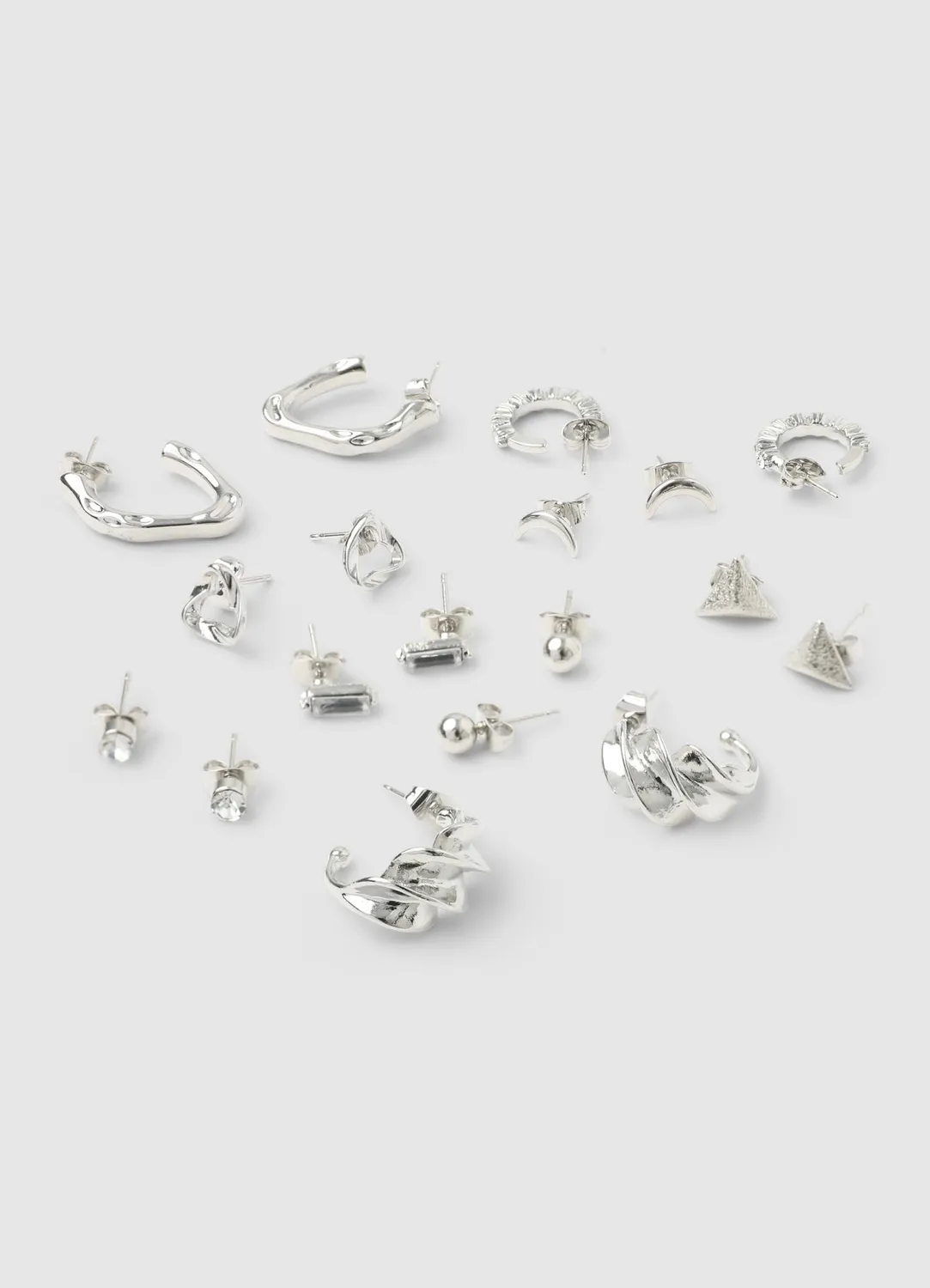 Calliope Pack 9 Paires Boucles d'Oreilles Femme Assorties