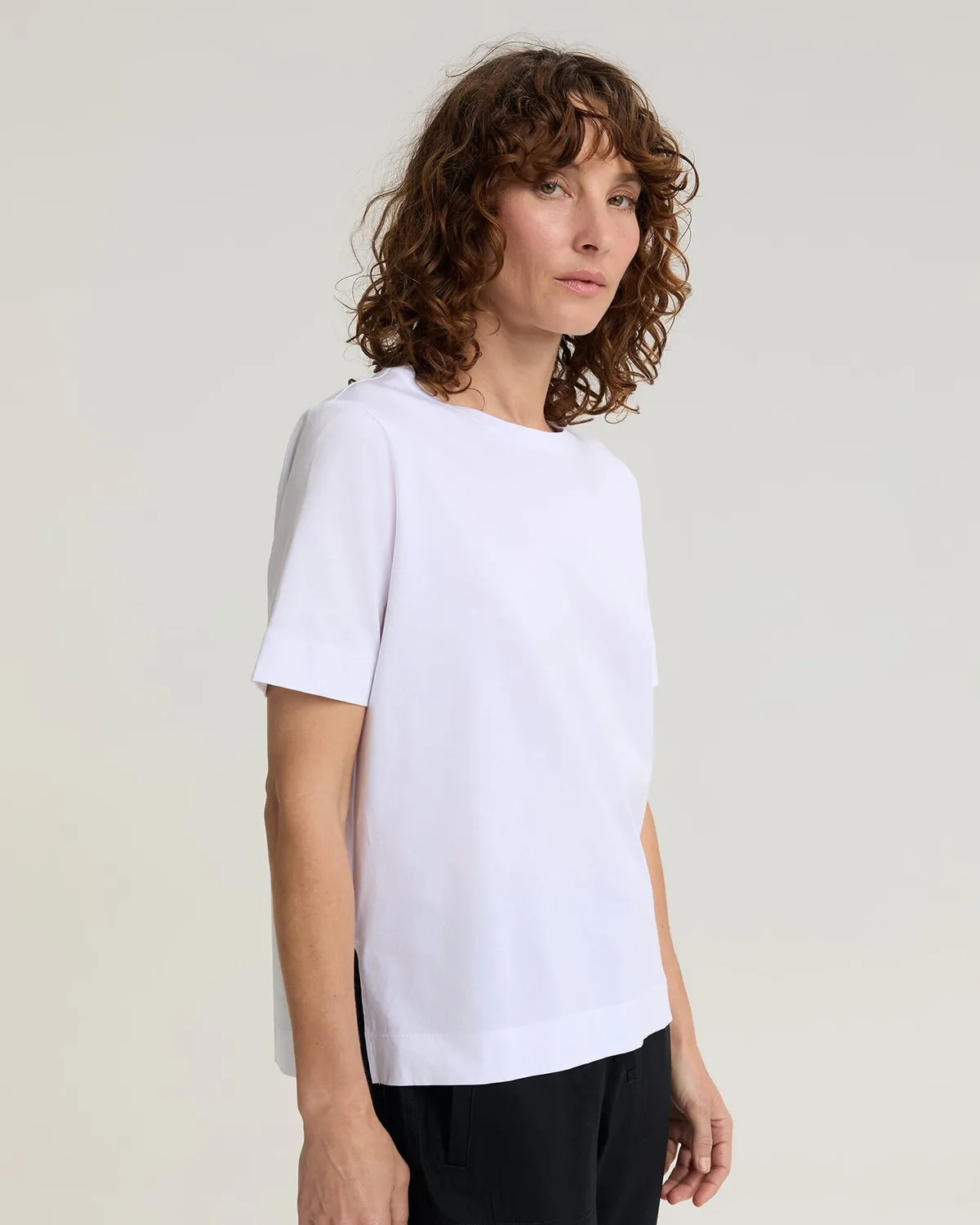 SPORTSCRAFT Mercerised t-shirt coton femme manches courtes