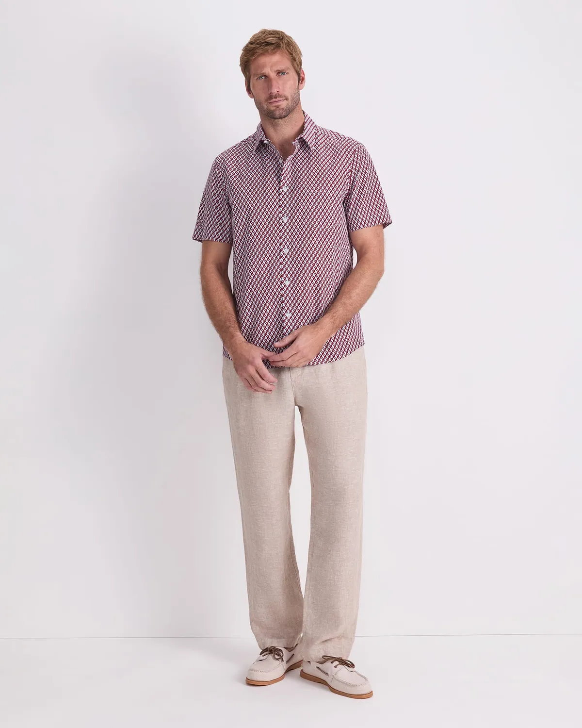 Sportscraft Joss Short Sleeve chemise imprimé homme
