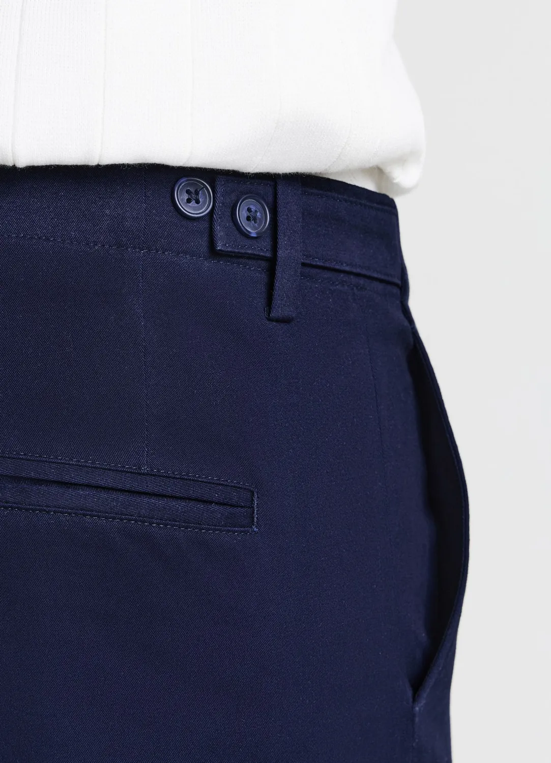 Calliope pantalon chino uni homme coupe régulière