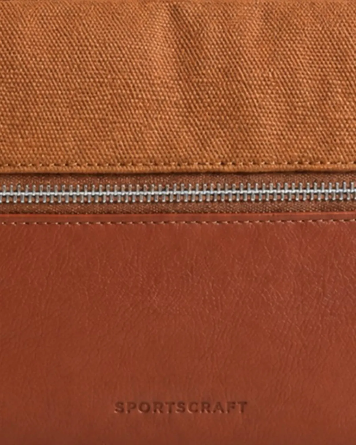 Sportscraft Howard trousse de toilette cuir et toile homme
