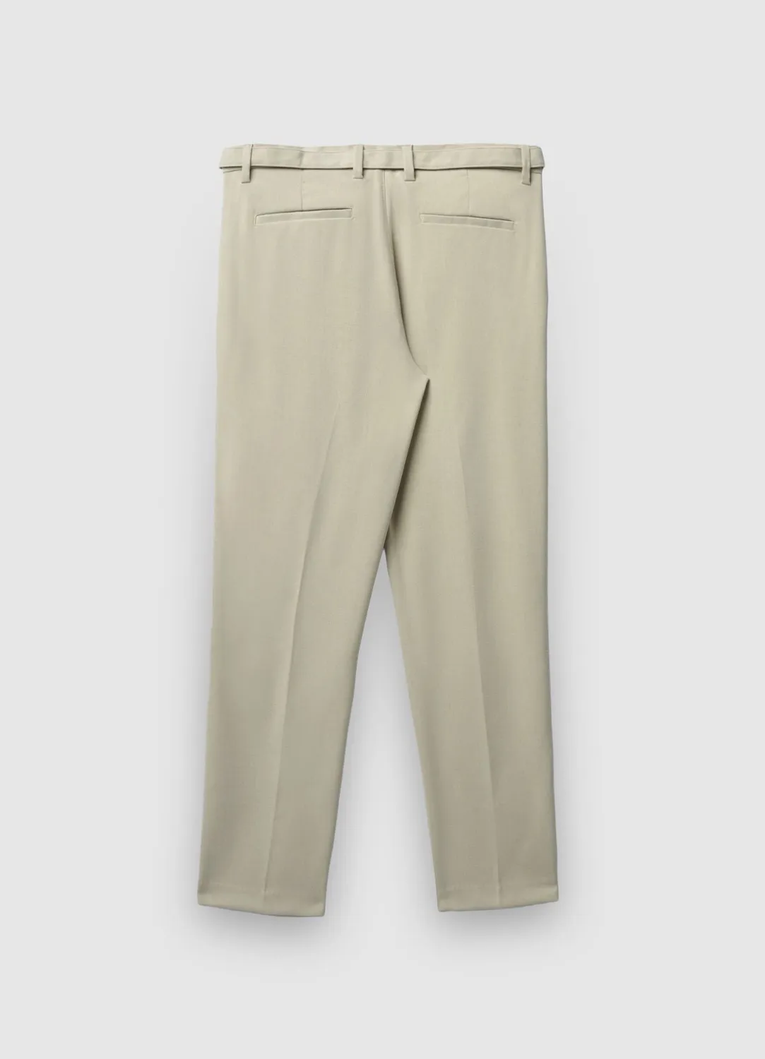 Calliope Pantalon homme habillé plis ceinture