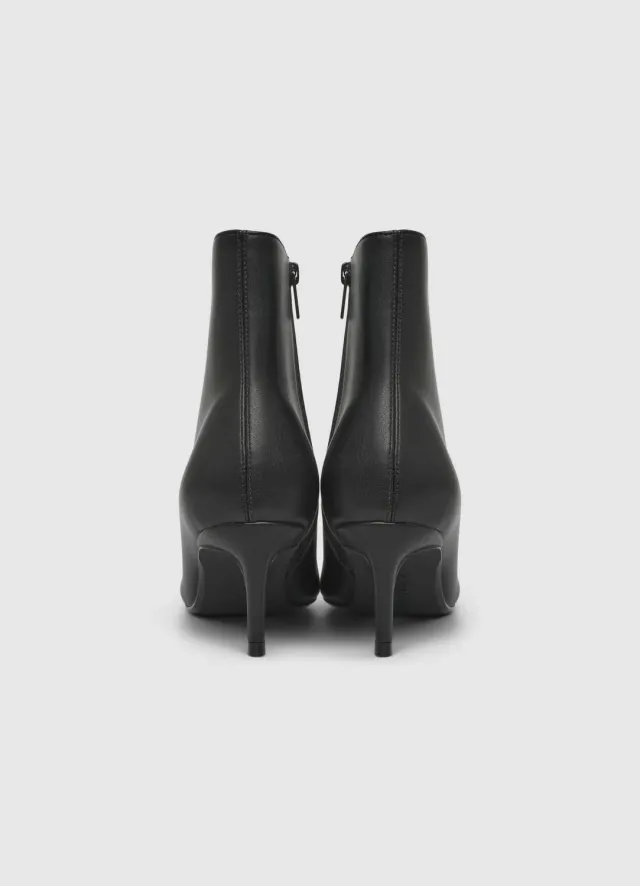 Calliope Stivaletti similpelle bottines femme talon 6 cm