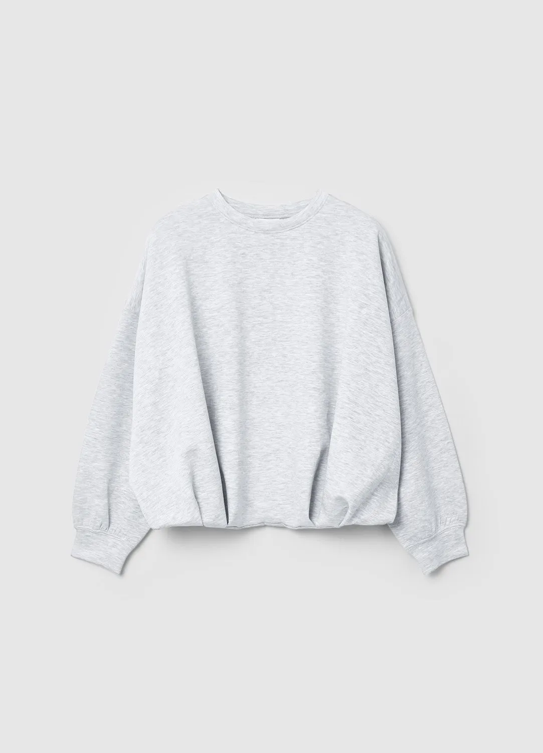 Calliope Sweat ballon femme col rond uni