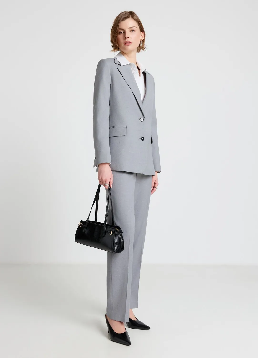 Calliope blazer deux boutons femme doublé