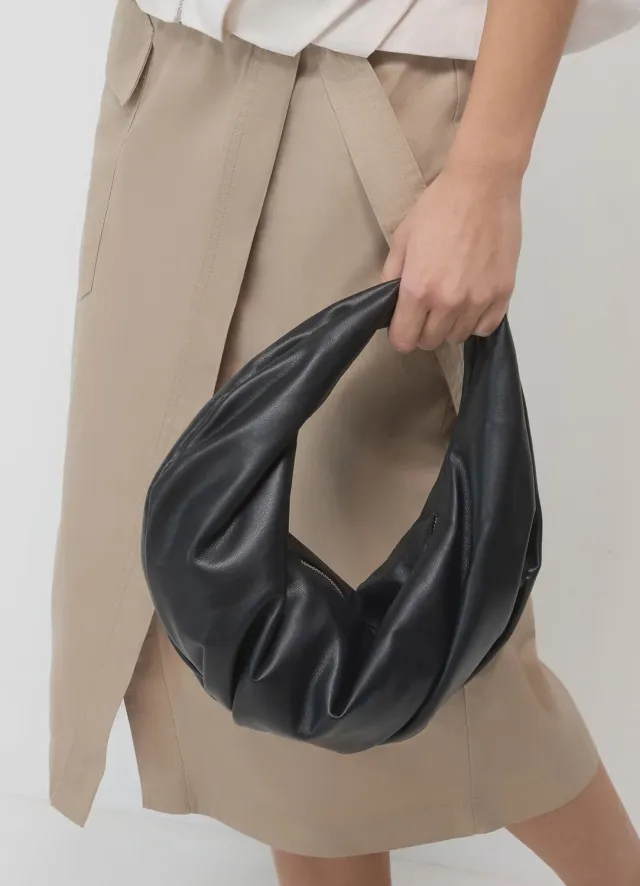 Calliope sac demi-lune simili-cuir 41 cm