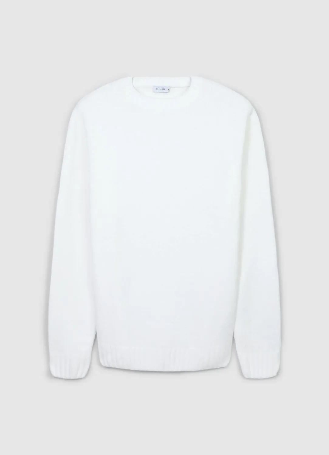 Calliope pull col rond chenille homme