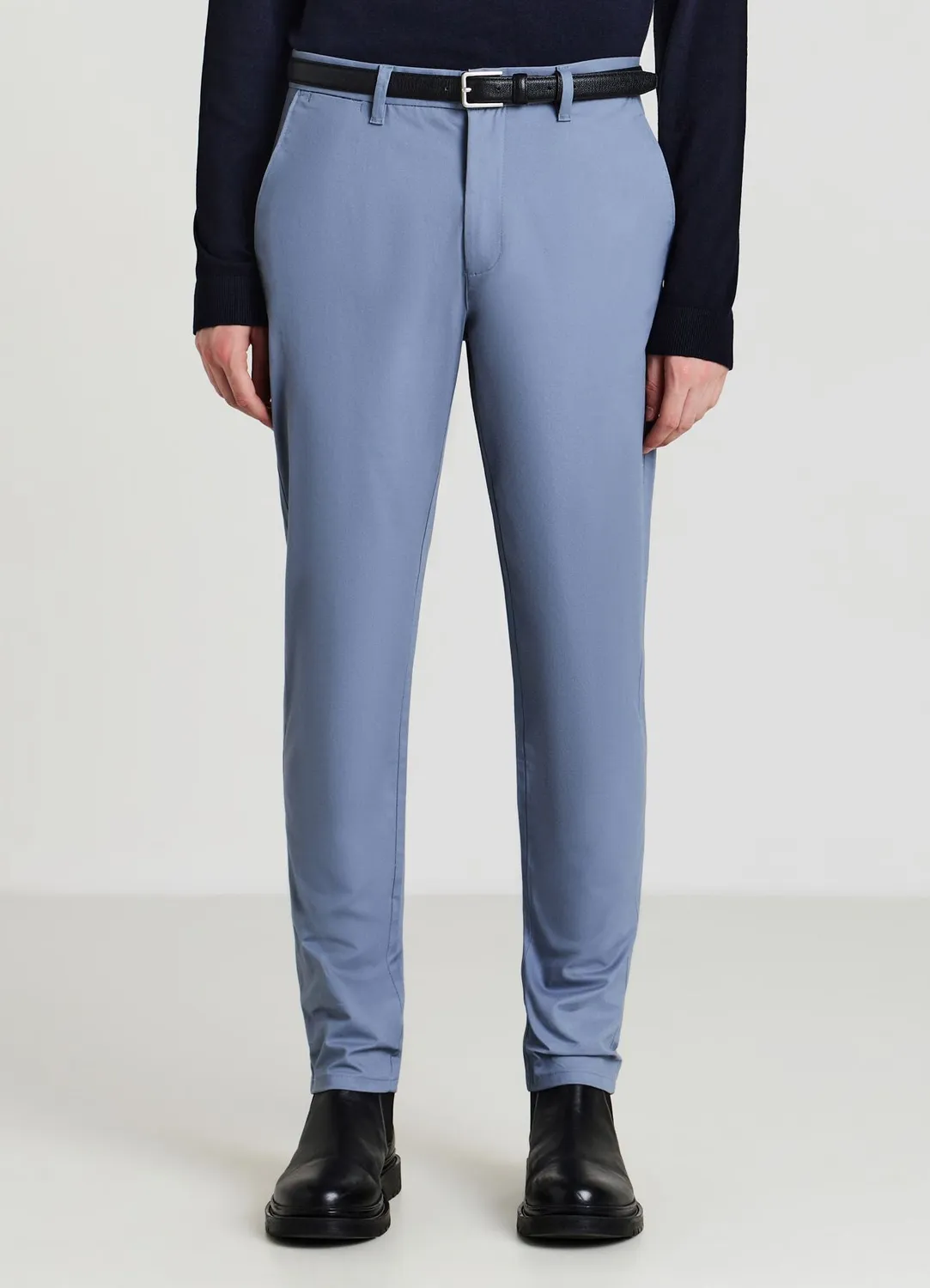 Calliope chino pantalon homme coton uni