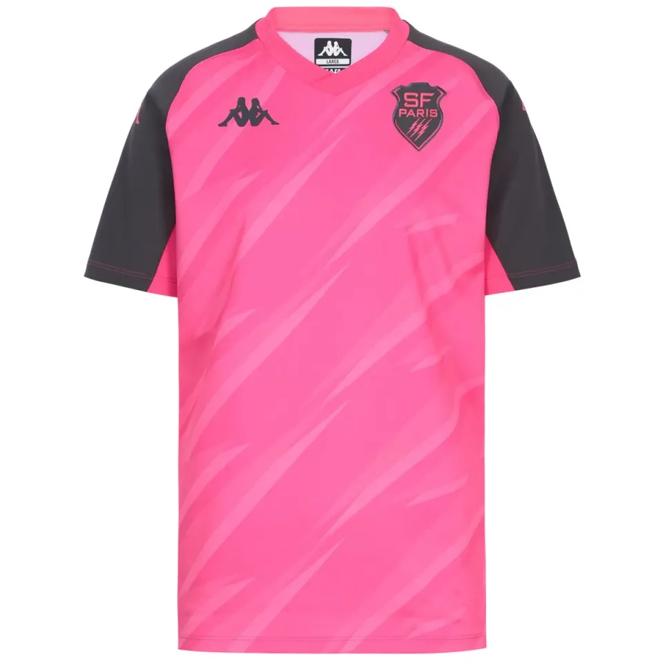 Robe di Kappa Bemi Stade Français 26/27 maillot rugby rose homme