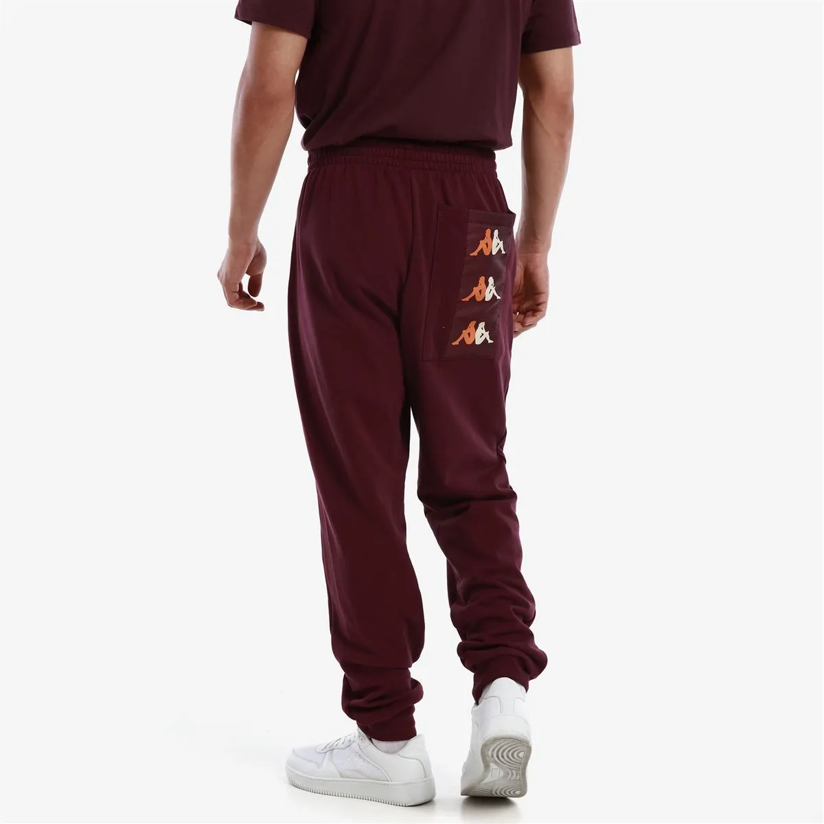 Kappa Valten Authentic jogging violet homme coton large