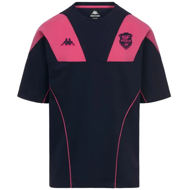 Robe di Kappa Valor t-shirt bleu Stade Français