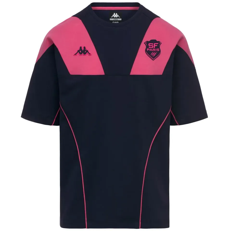 Robe di Kappa Valor t-shirt bleu Stade Français