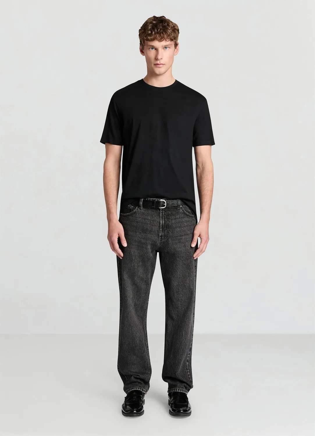 Calliope t-shirt col rond homme taille L uni