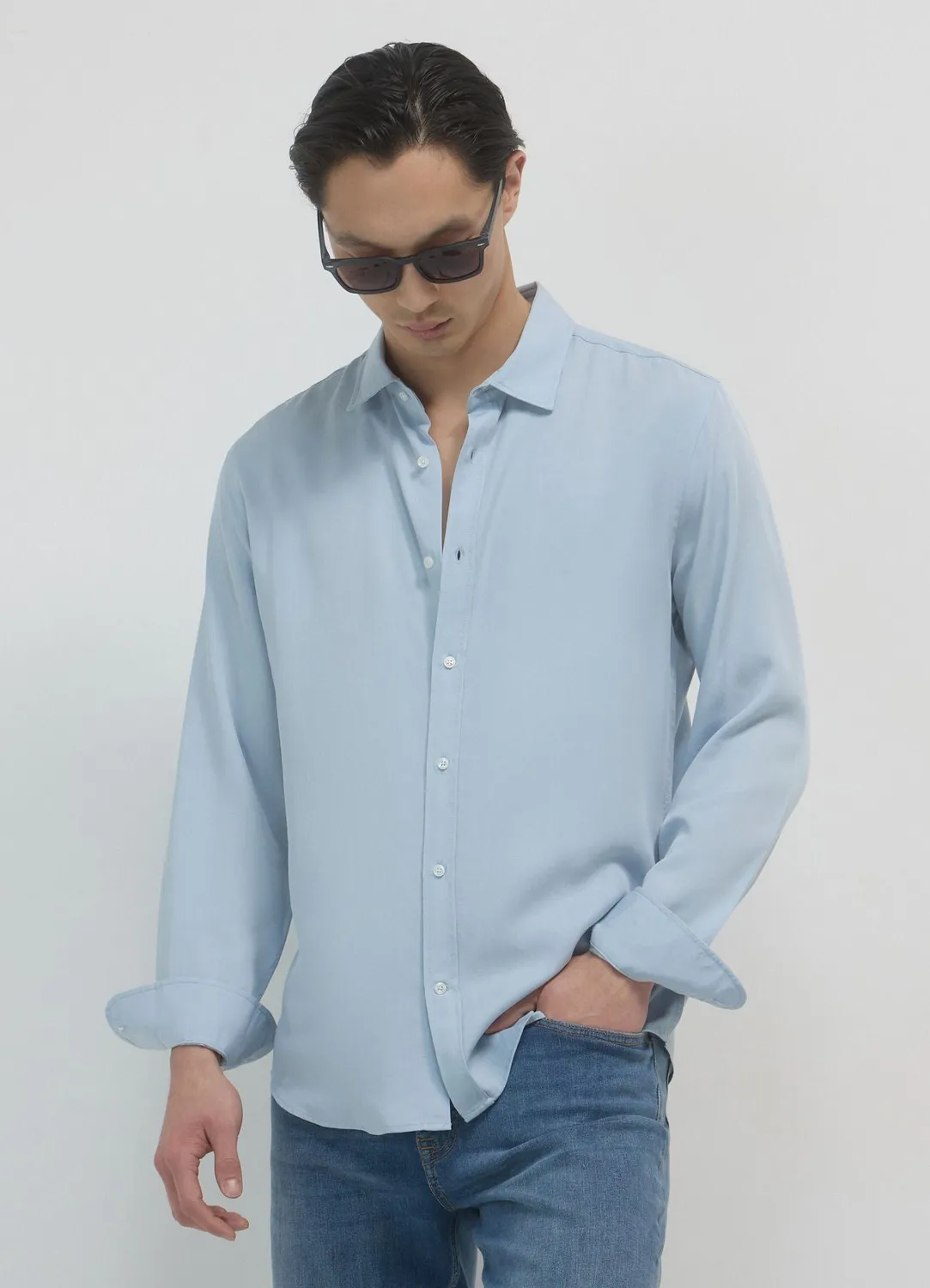 Calliope chemise classique unie homme regular