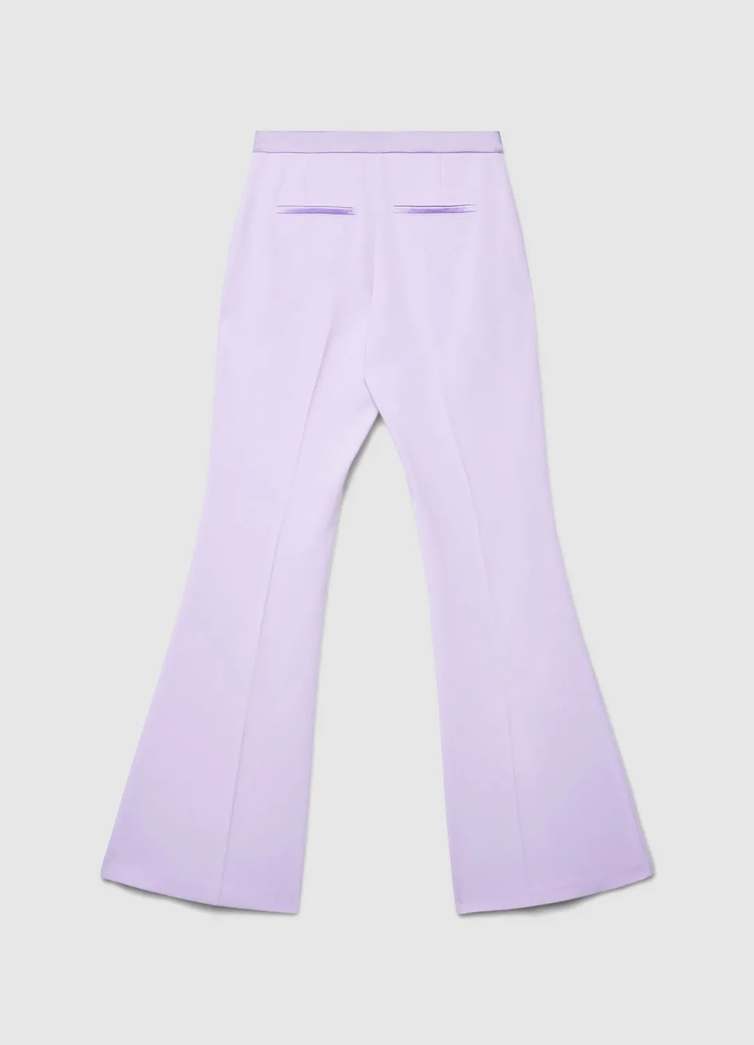 Calliope pantalon flare crêpe femme patte