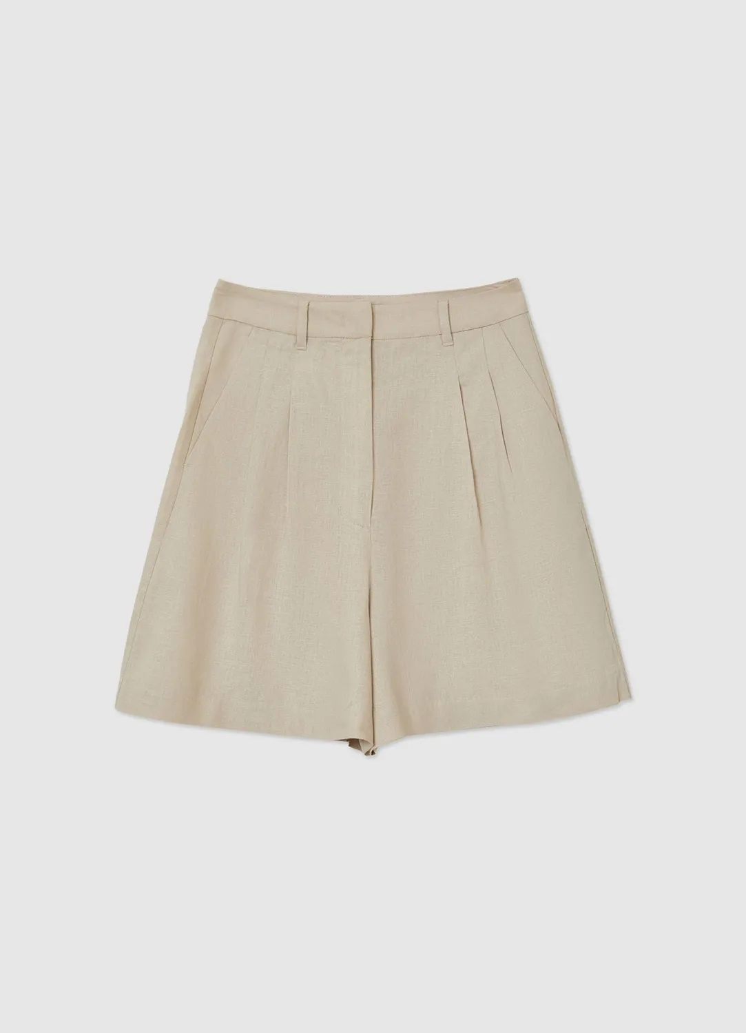 Calliope Bermuda Uni Short Femme Coupe Regular