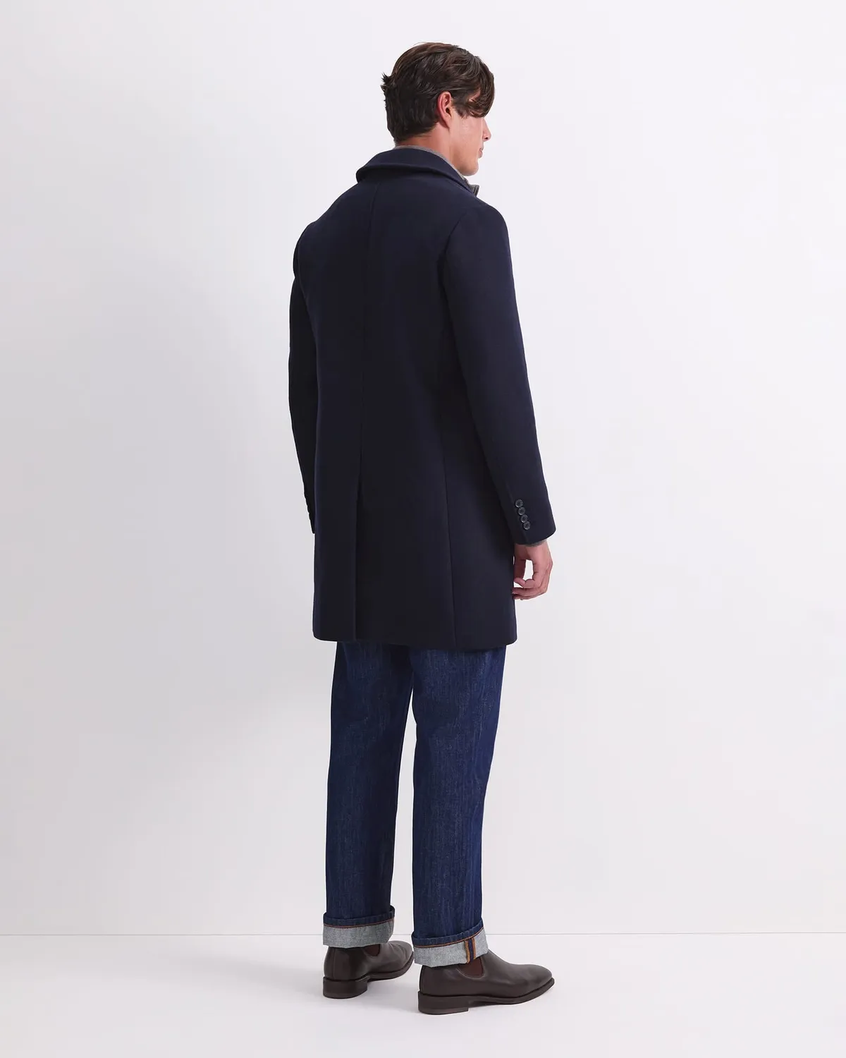 Sportscraft Micah manteau laine homme double face à carreaux