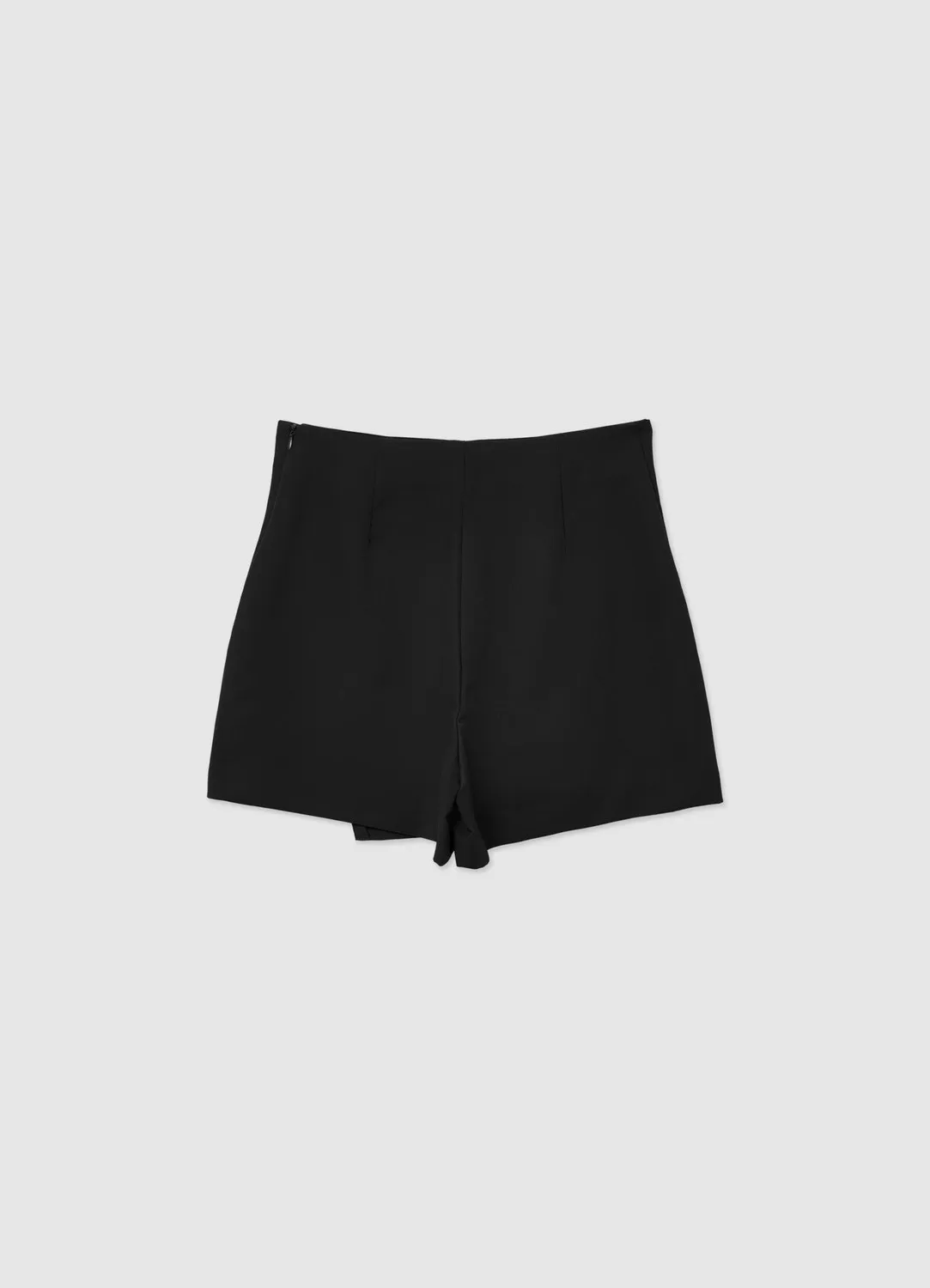 Calliope jupe-short femme asymétrique boutons