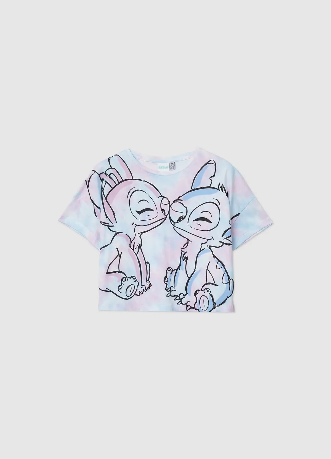 Calliope t-shirt Stitch et Angel tie-dye enfant
