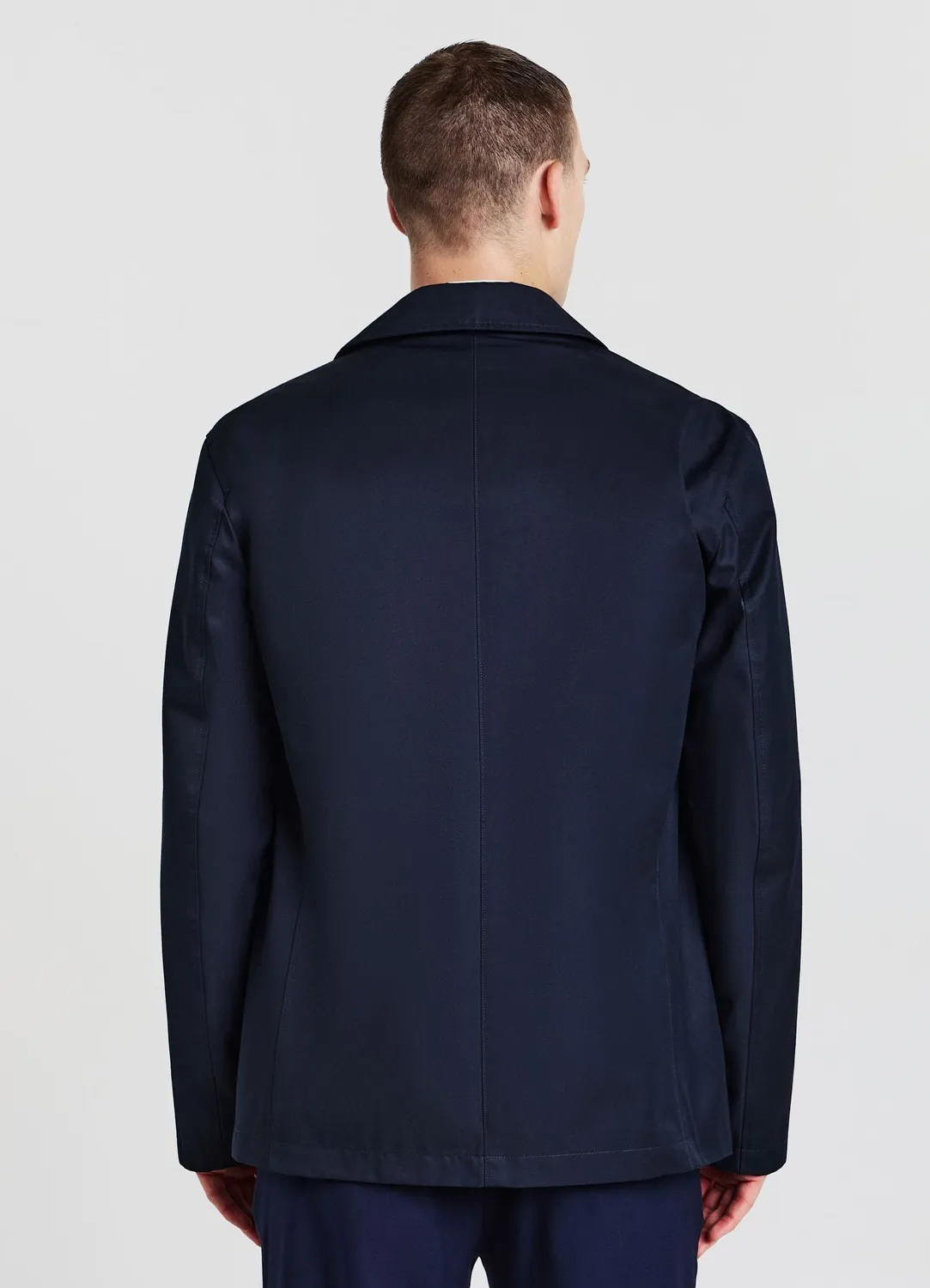 Calliope Trench court homme double-boutonnage bureau