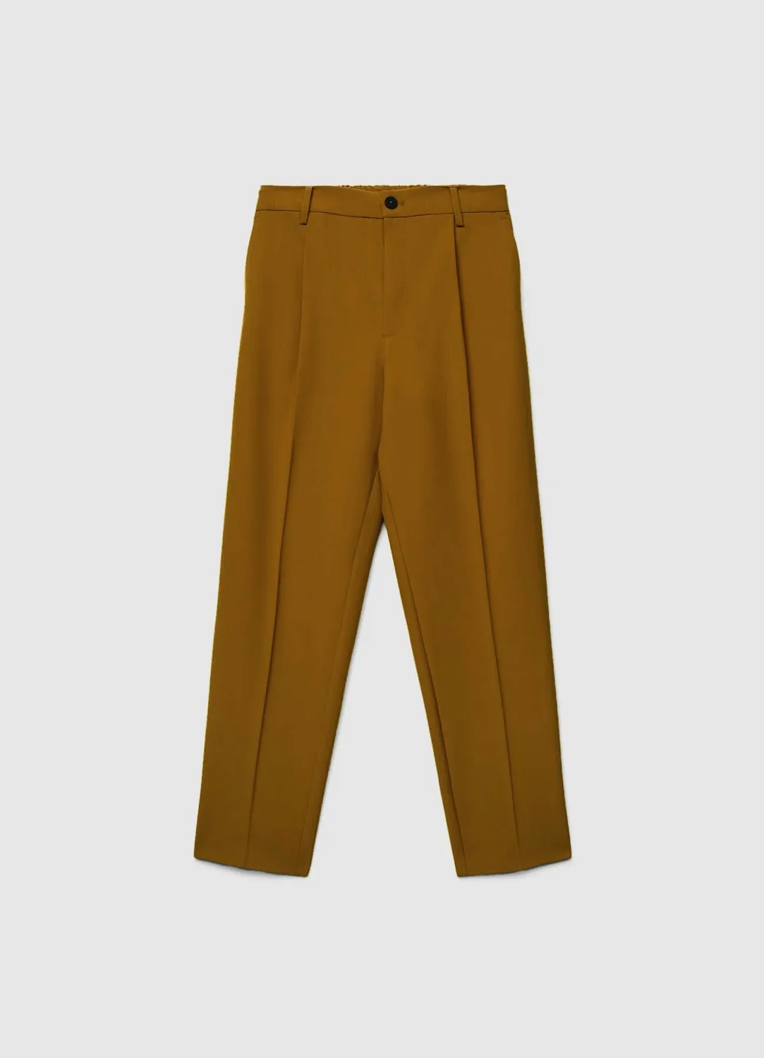 Calliope Pantalon pinces taille haute pantalon droit femme