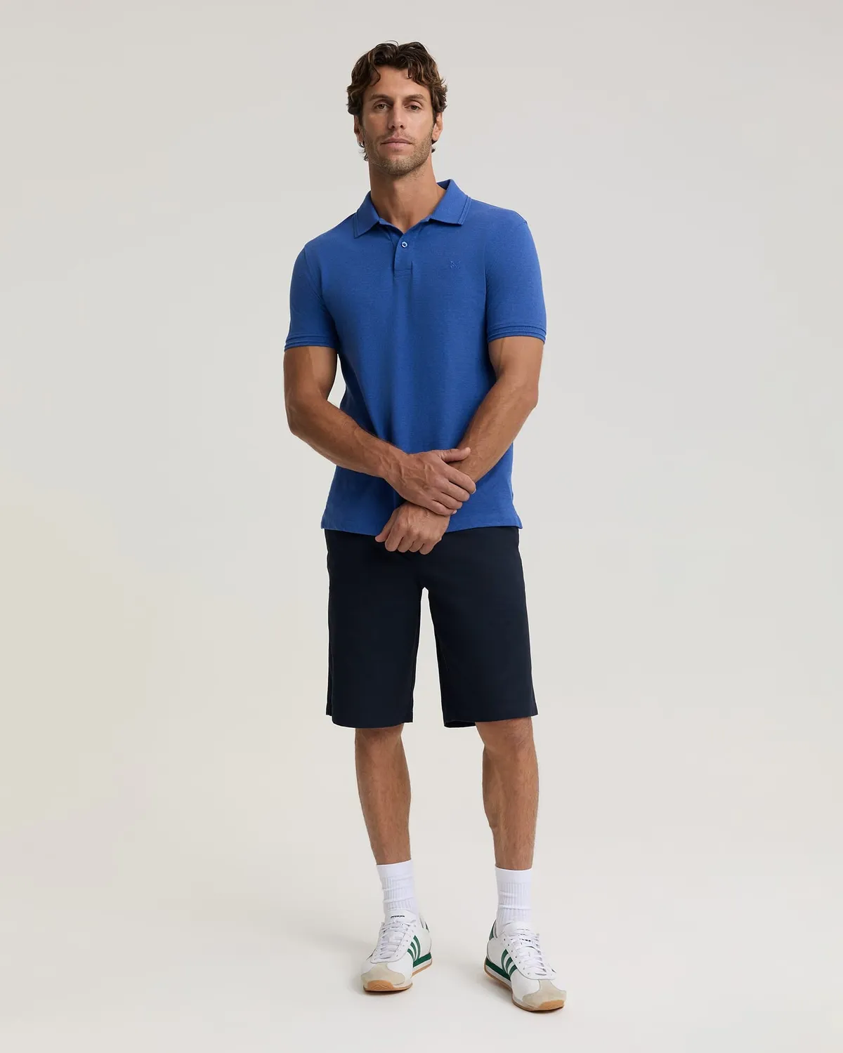 Sportscraft SC Melange polo piqué taille M coton