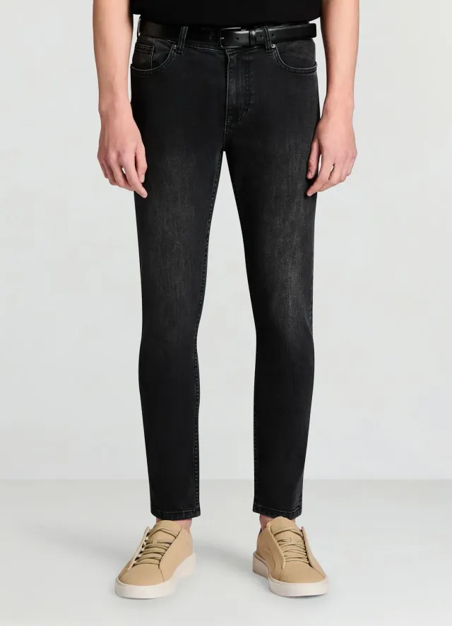 Calliope jean skinny homme 5 poches coupe ajustée
