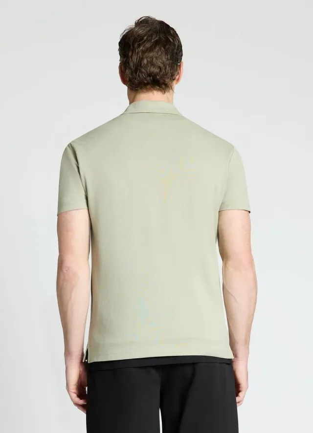 Calliope polo t-shirt homme uni manches courtes