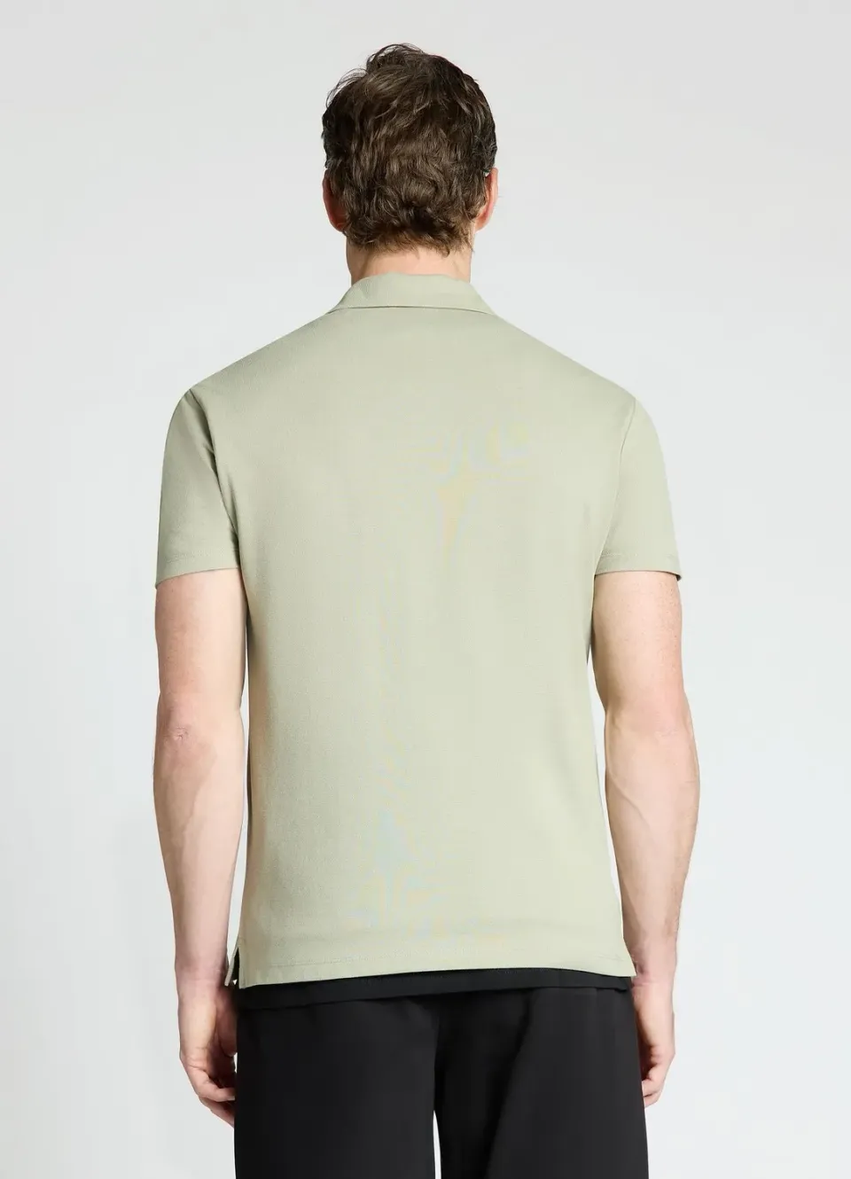 Calliope polo t-shirt homme uni manches courtes