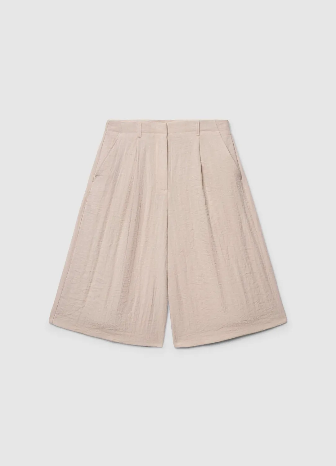 Calliope Shorts bermuda Bermuda femme taille haute uni