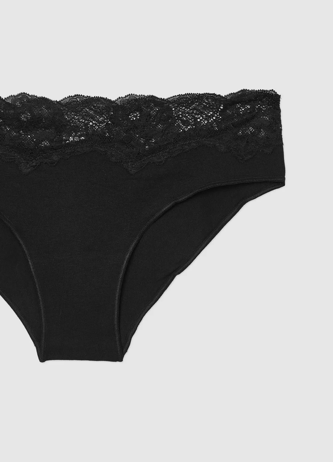 Calliope Lot 3 slips coton femme dentelle