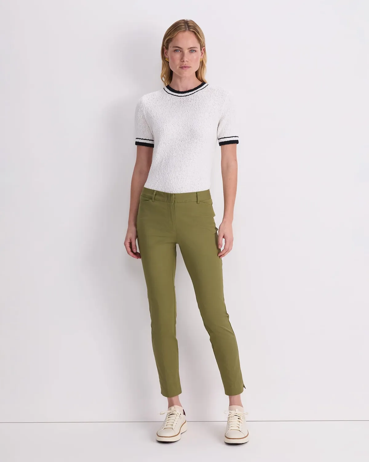 Sportscraft Evie pantalon capri coton stretch femme