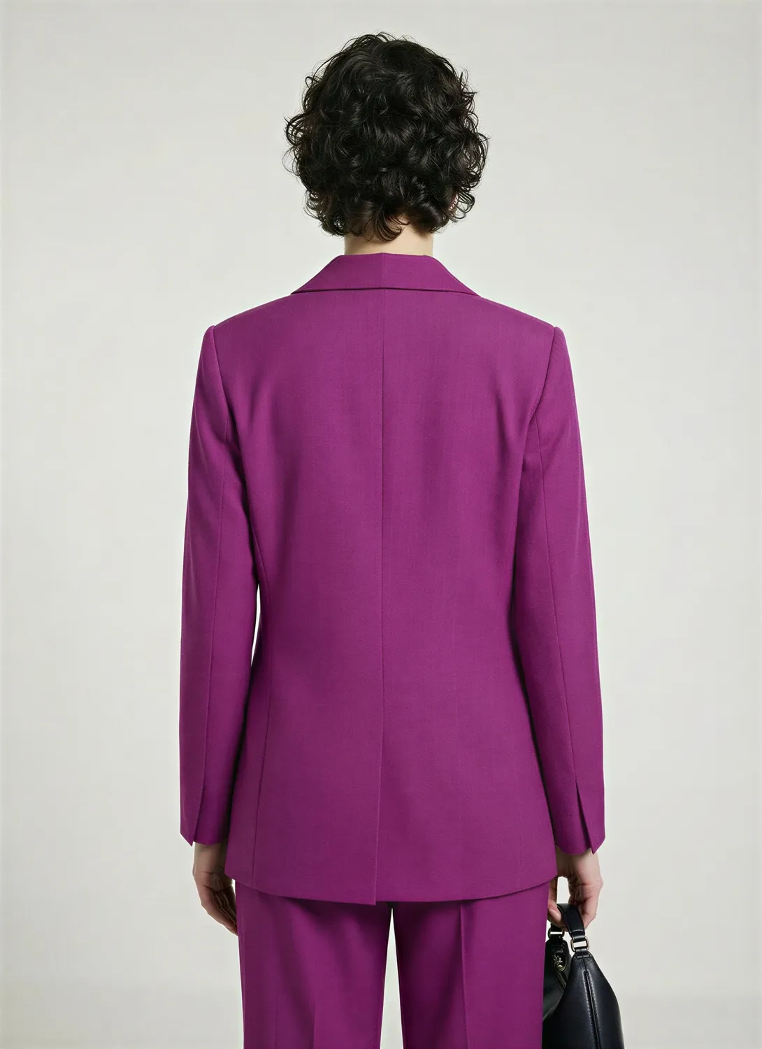 Calliope veste tailleur strass un bouton