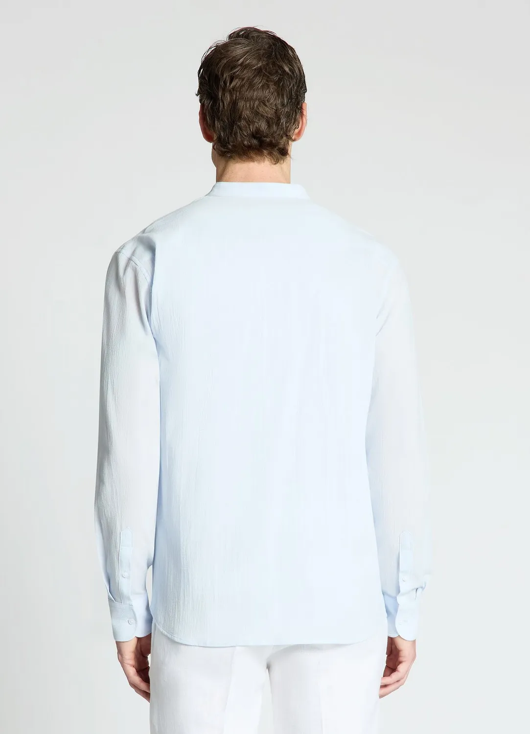 Calliope Chemise Coréenne Homme Manches Longues