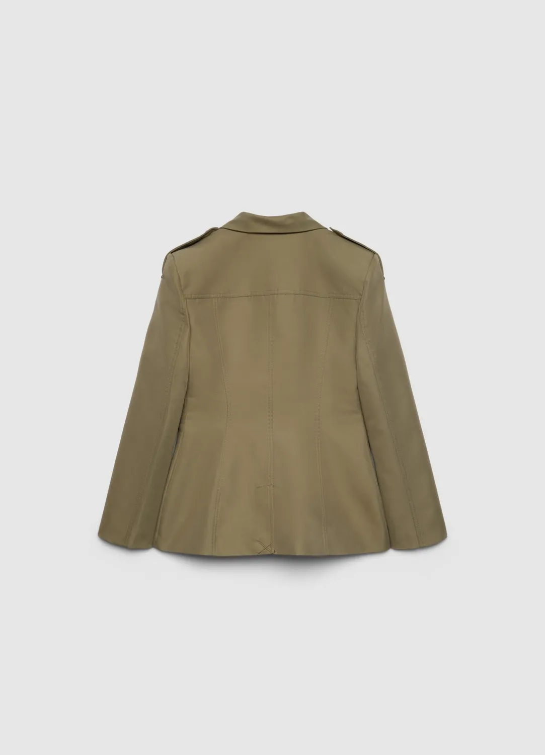 Calliope veste militaire femme poches rabat unie