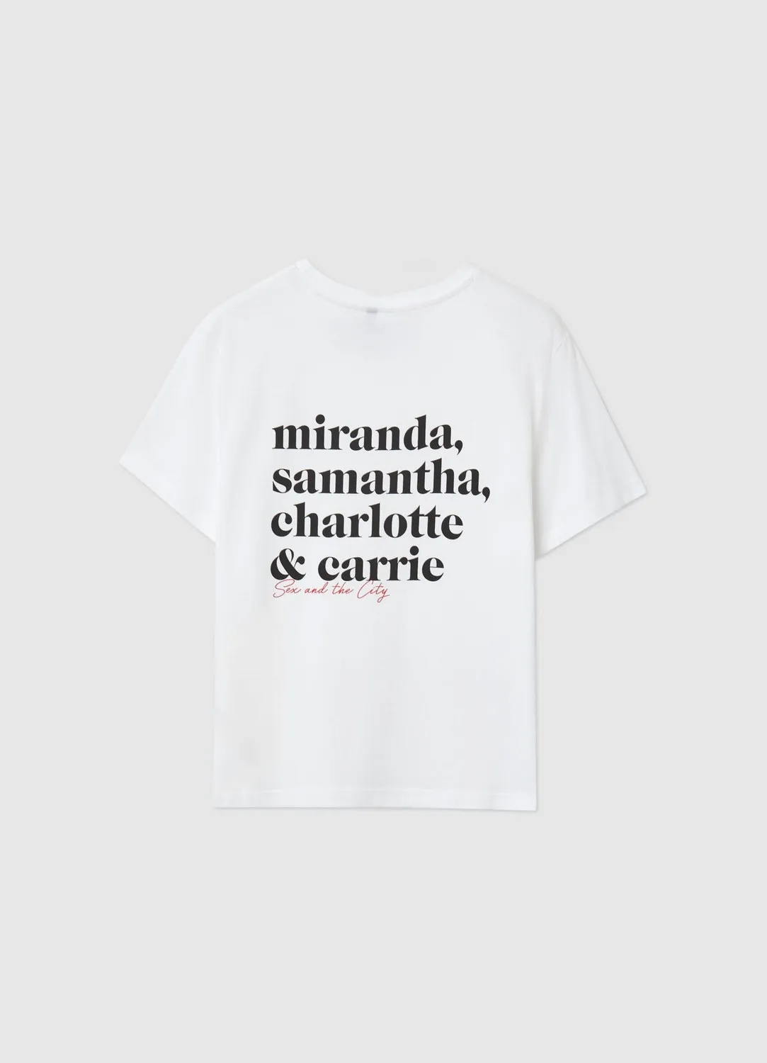 Calliope Sex and the City t-shirt coton S imprimé