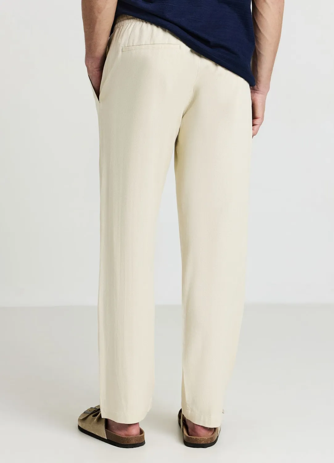 Calliope jogger pantalon homme uni à cordon