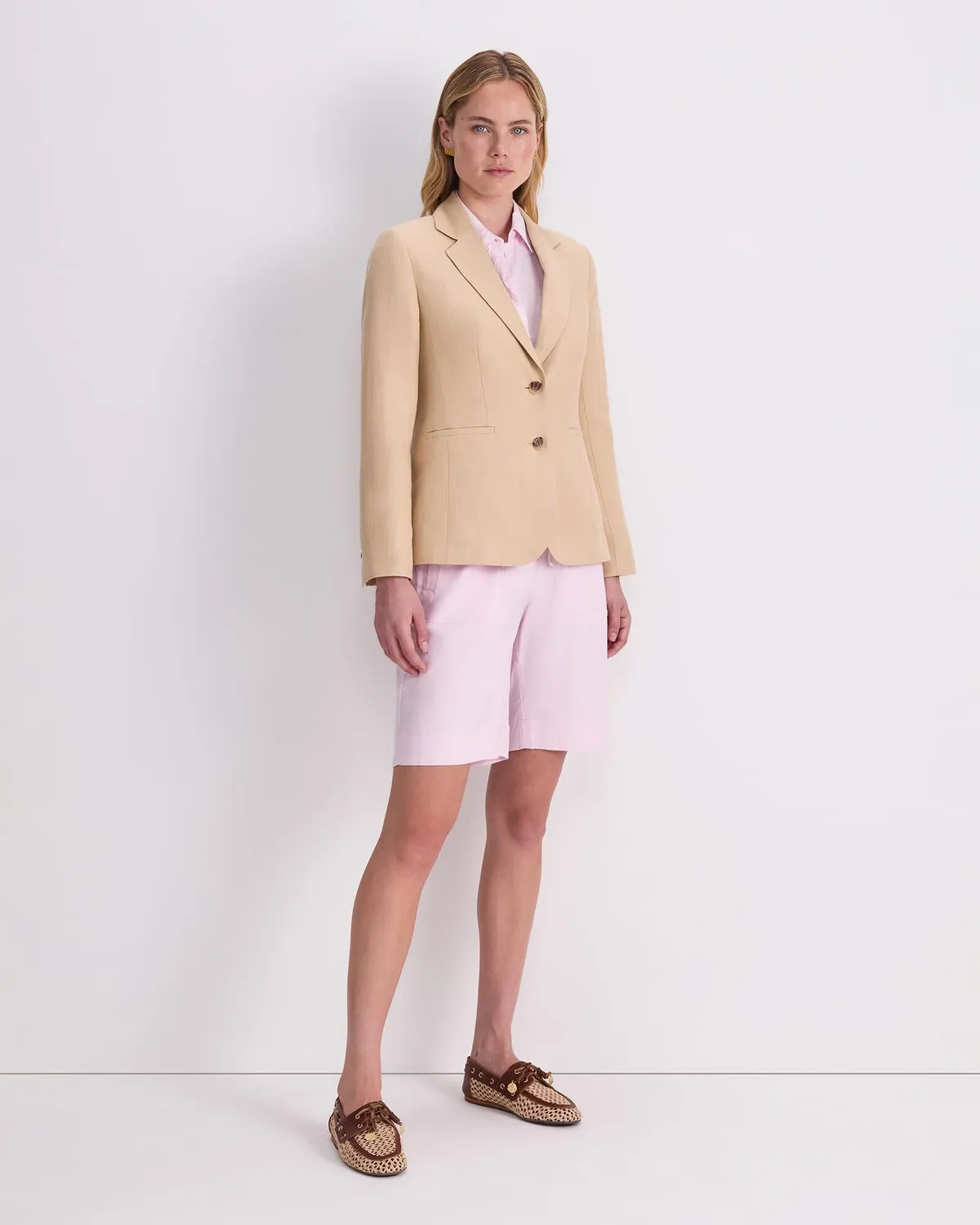 Sportscraft Sloane blazer femme lin coton tailleur