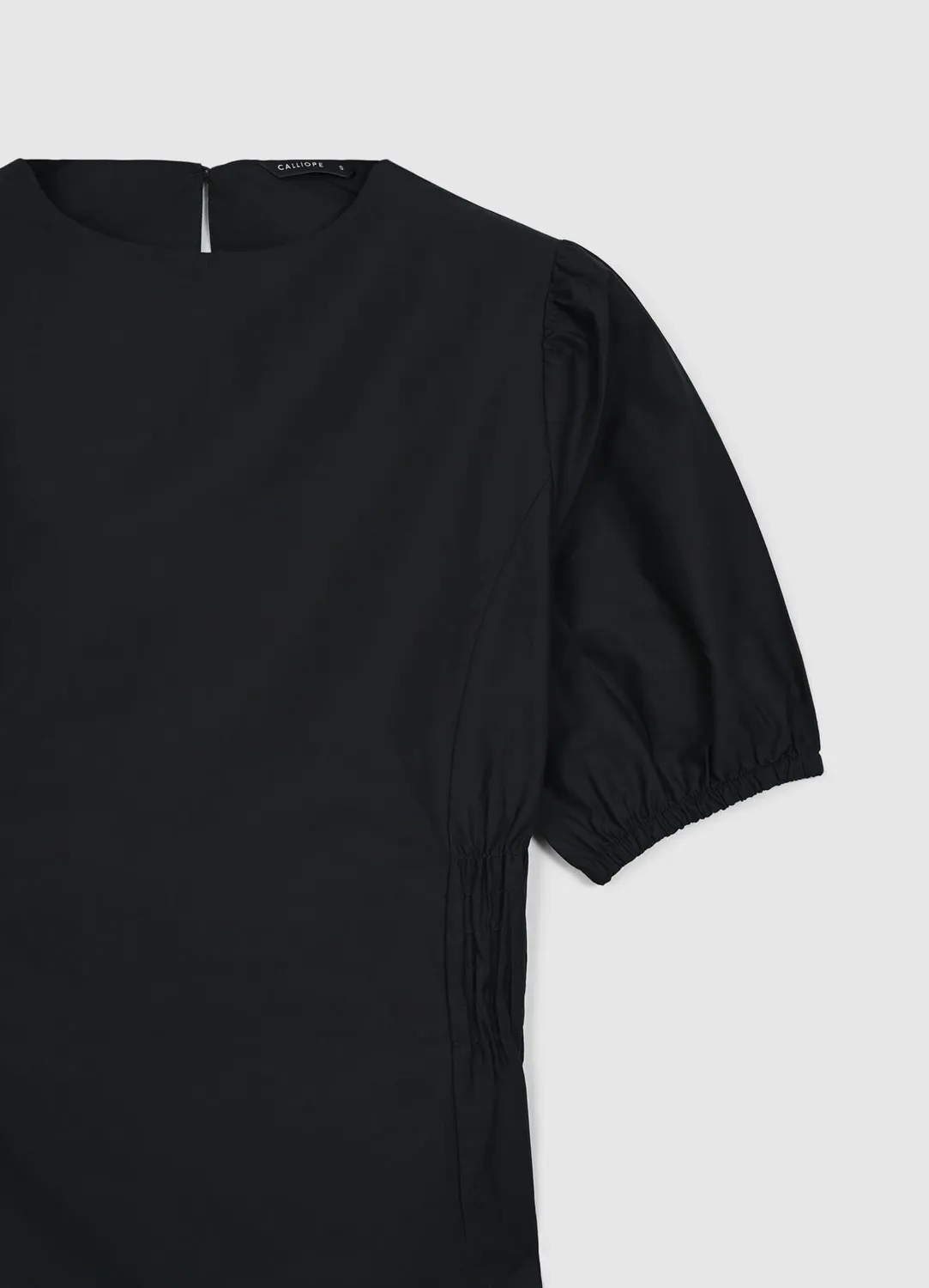 Calliope chemise femme smock manches courtes
