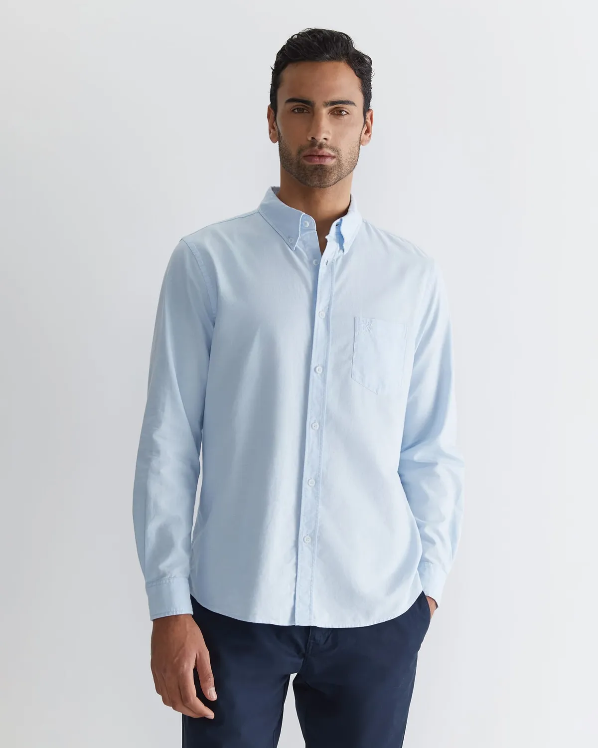 Sportscraft Oxford chemise coton homme manches longues